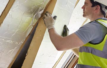 Reddish loft insulation